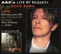 David Bowie Live By Request