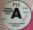 Can't Help Thinking About Me Pye promo