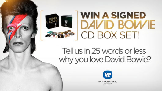 David Bowie Box Set Prize Draw
