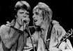 David Bowie and Mick Ronson
