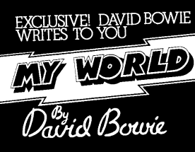 David Bowie Diaries 1973