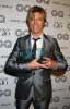 David Bowie with his GQ award