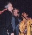 Tony Visconti, Sterling Campbell and David Bowie during encore