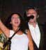 Bebel Gilberto and David Bowie during encore