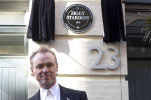 Gary Kemp unveils The Ziggy Stardust plaque on Heddon Street