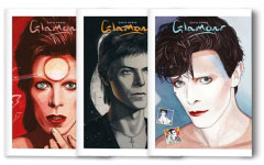 David Bowie Glamour fanzine