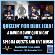 Charity David Bowie Quiz Night