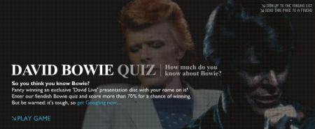 Click to enter the Bowie Quiz